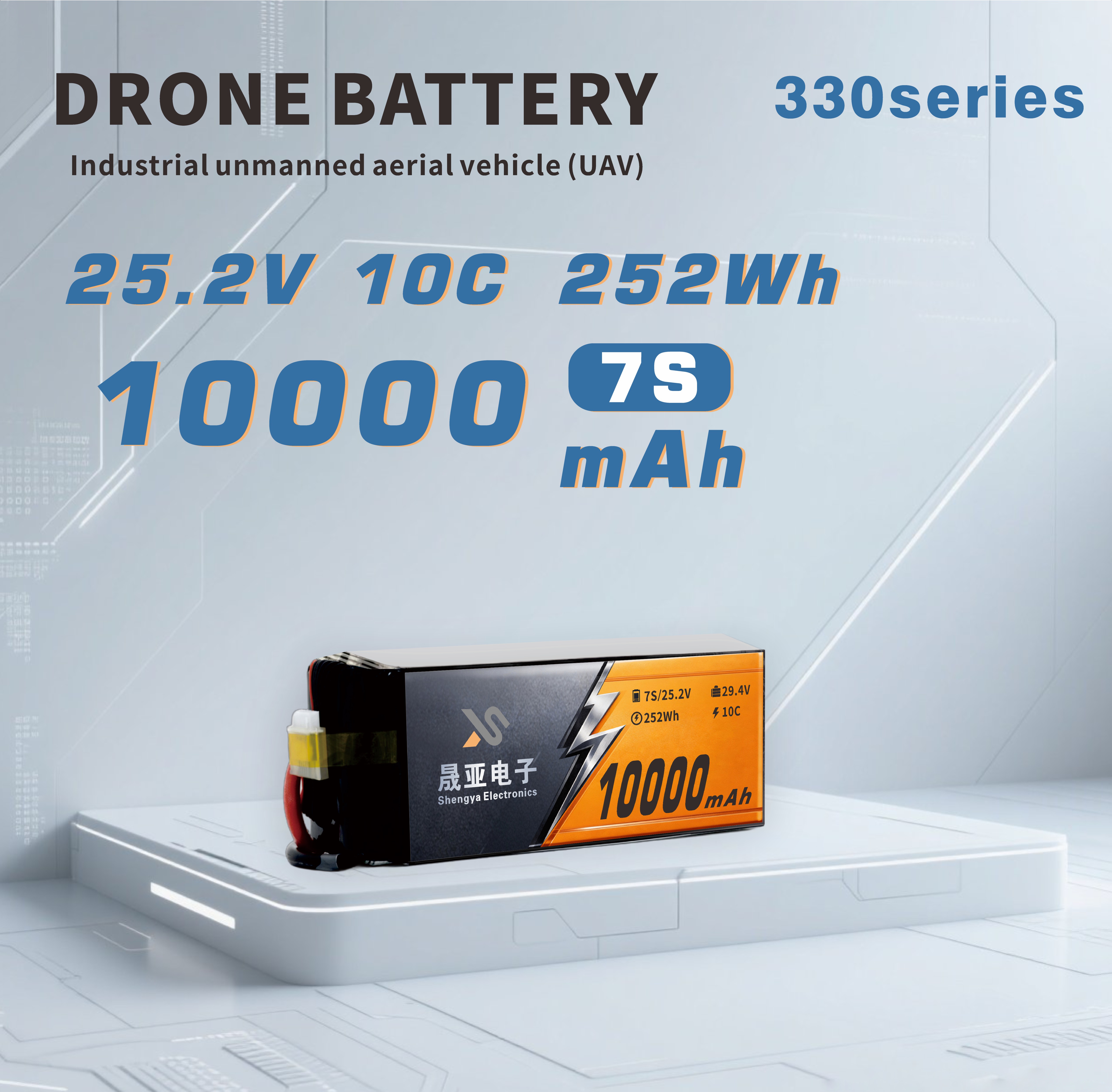 330 Series 6S 7S 12S 10000mAh