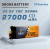 High Rate 27000mAh Semi Solid State Battery