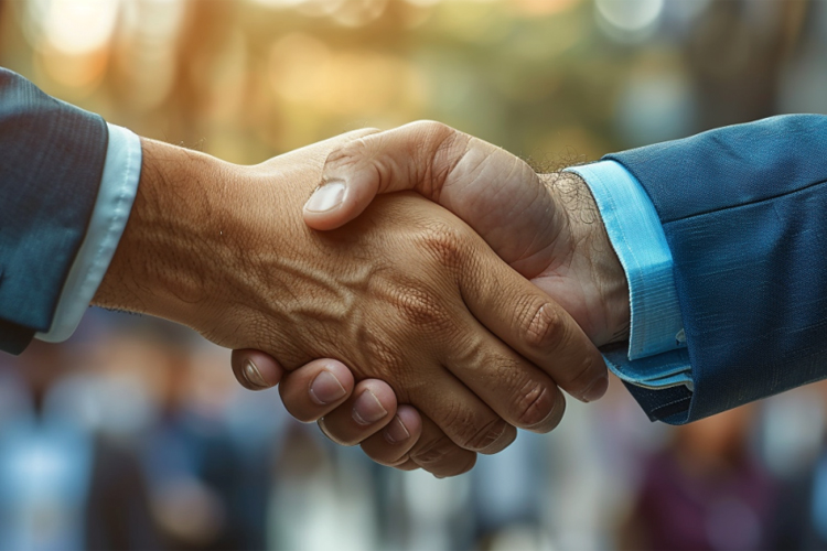 Both parties confirm all details and reach an agreement
