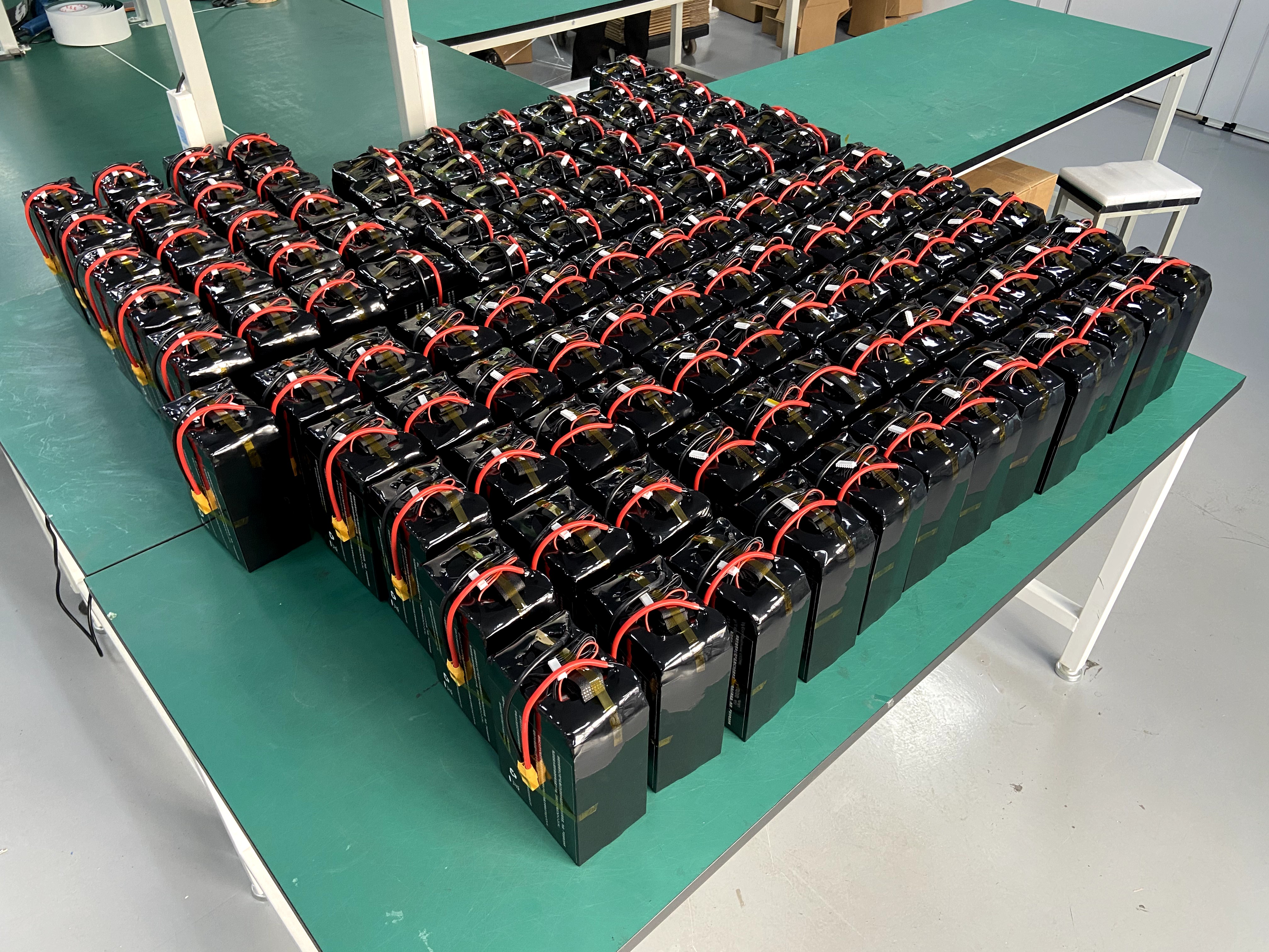Semi-solid state 3.65V drone battery and cell