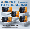 40000mAh Durable Semi Solid State Battery
