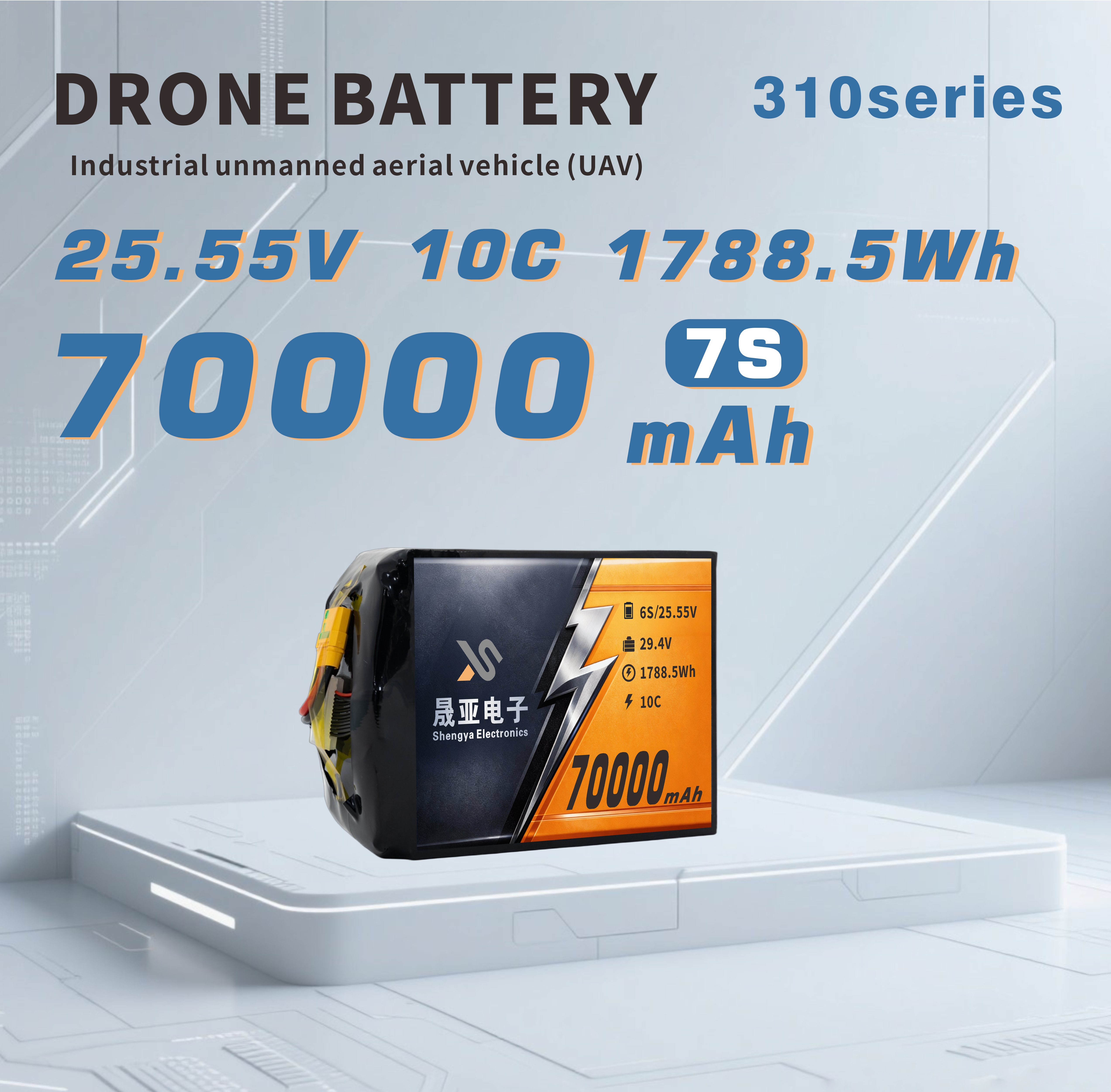70000mAh Powerful Semi Solid State Battery