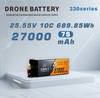 Lightweight 27000mAh Semi Solid State Battery