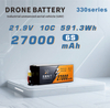 Lightweight 27000mAh Semi Solid State Battery