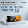 High Density Solid State Li-ion Battery for Drone 36Ah | 330Wh/kg Series