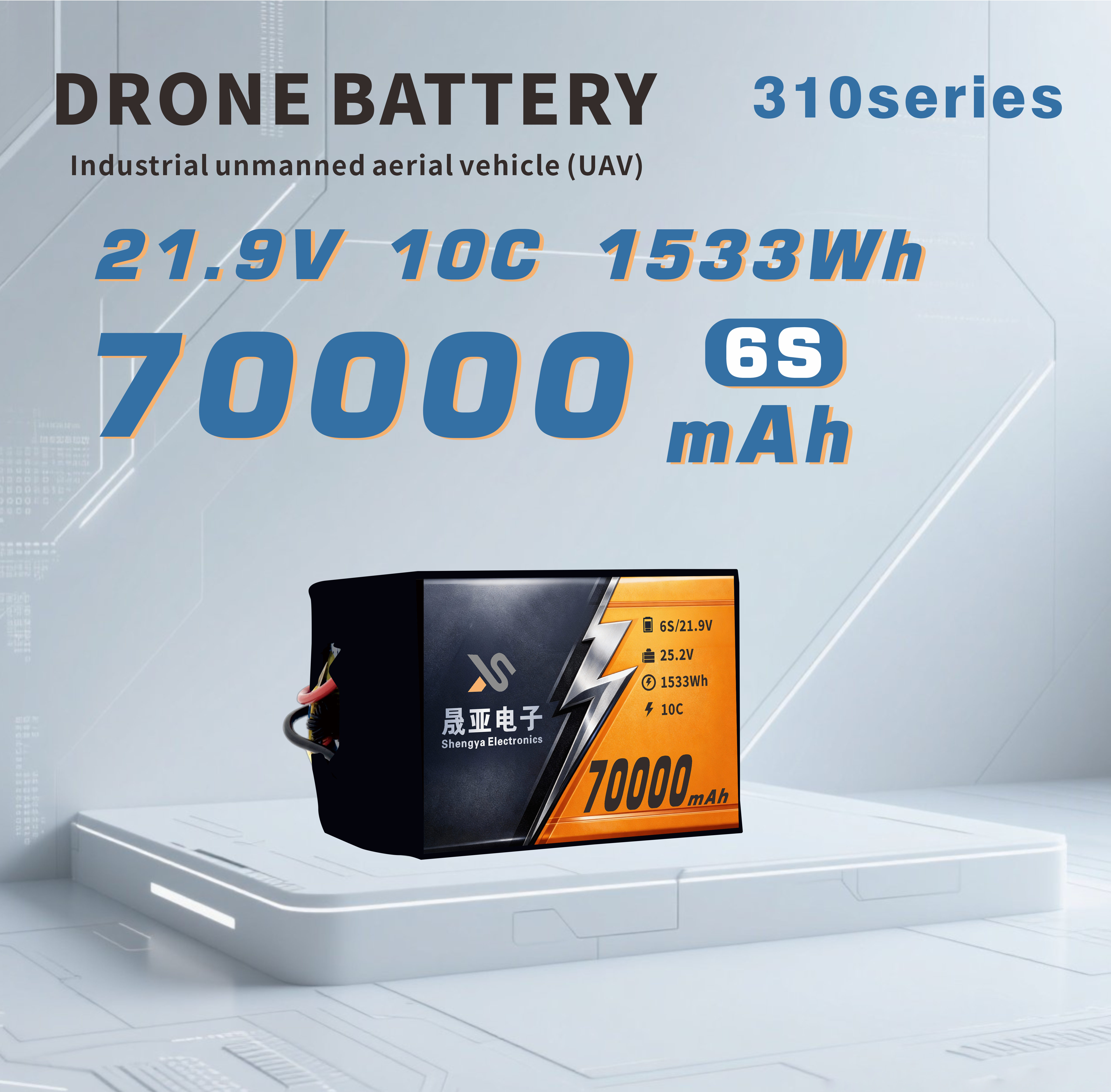 70000mAh Powerful Semi Solid State Battery