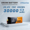 High Voltage 30000mAh Semi Solid State Battery