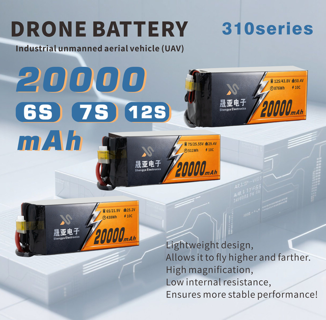 20000mAh Compact Semi Solid State Battery for Industrial UAVs