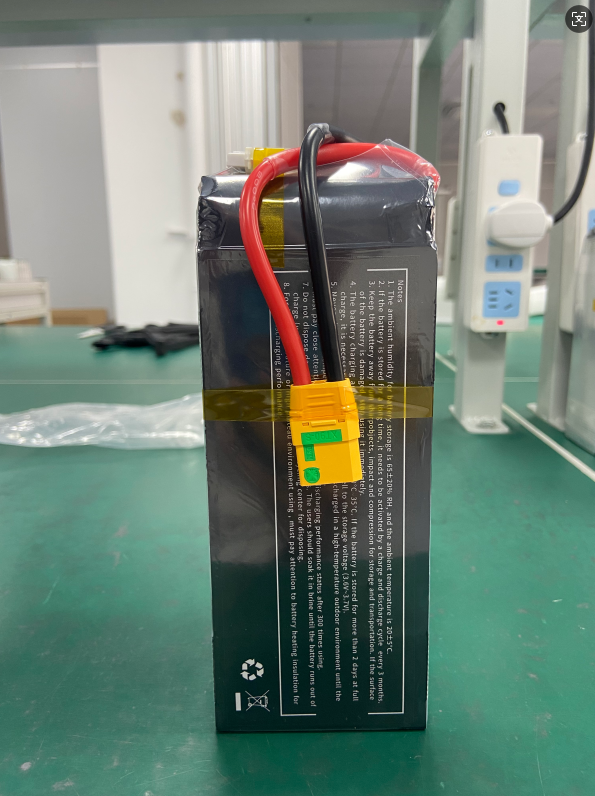 Semi-solid state high energy density 4.35V drone battery and cell