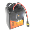 Semi-solid state 3.65V drone battery and cell