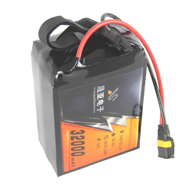 Semi-solid state 3.65V drone battery and cell