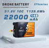 22000mAh Lightweight Semi Solid State Battery for Industrial UAVs